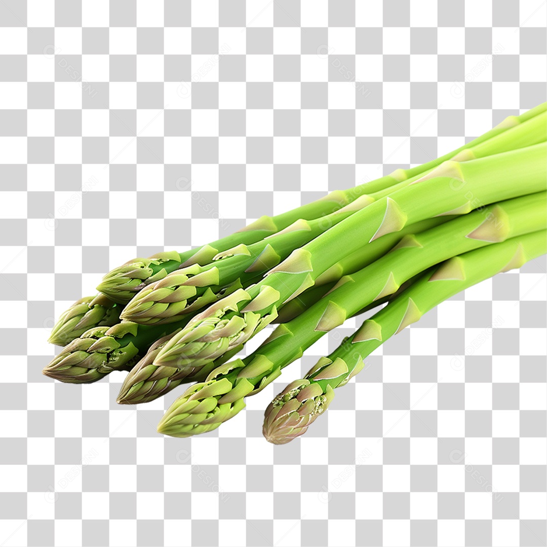 Aspargos Verdes PNG Transparente