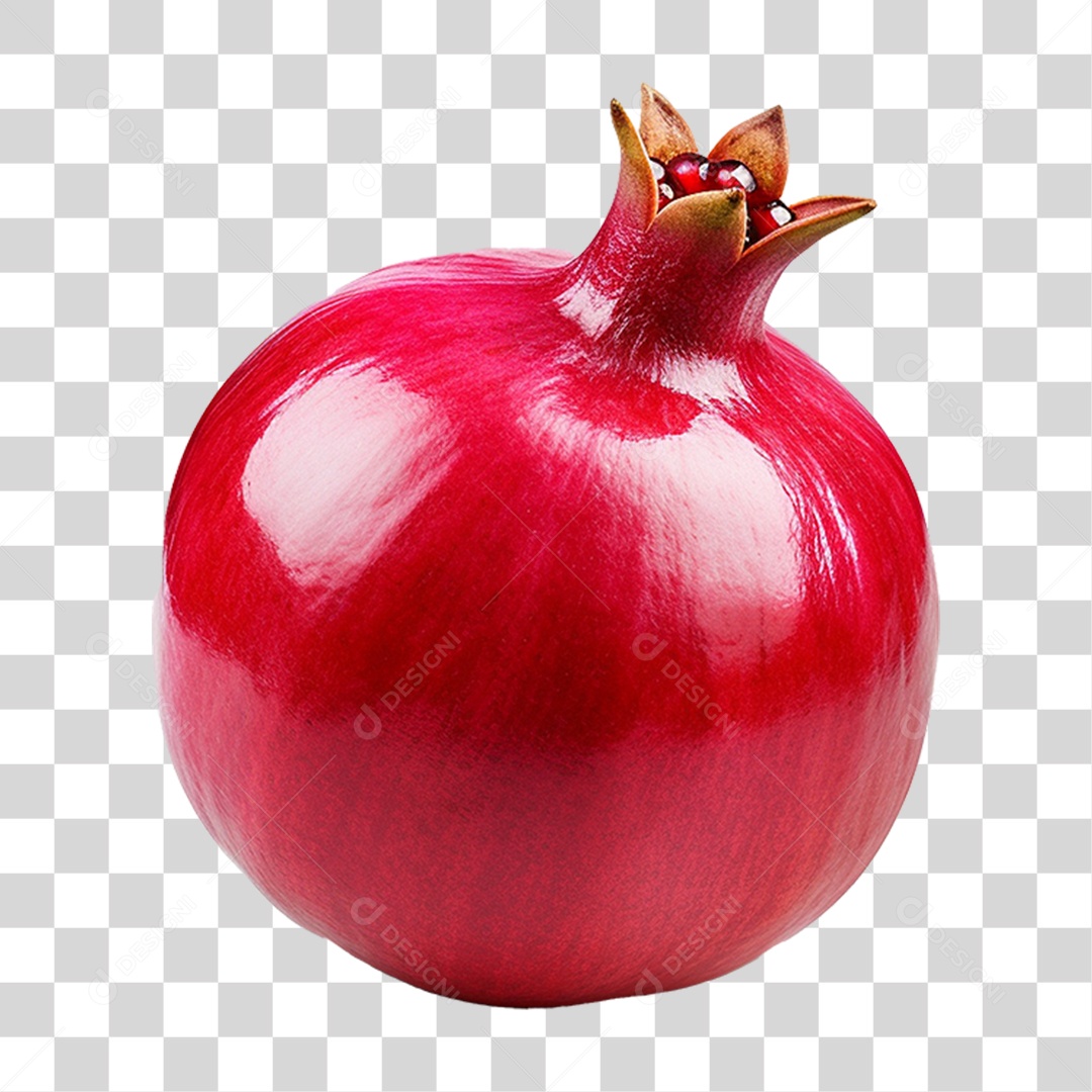 Fruta Romã PNG Transparente