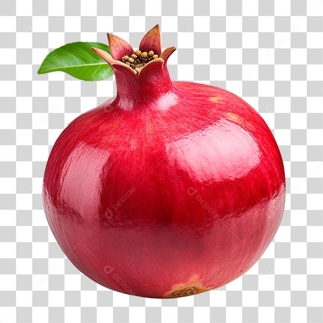 Fruta Romã PNG Transparente