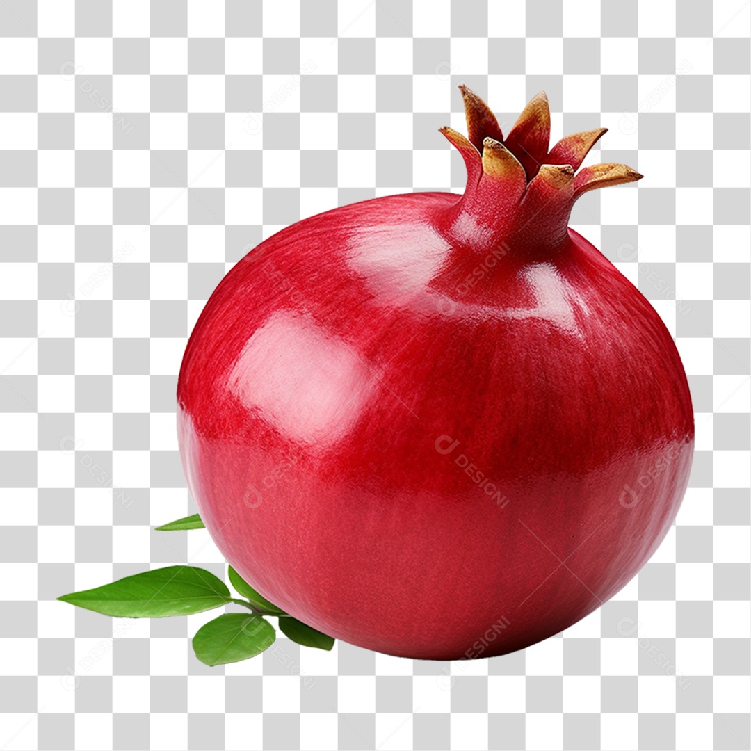 Fruta Romã PNG Transparente
