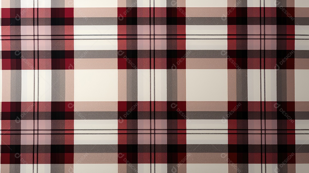 Linda tartan escocesa em um fundo branco leitoso