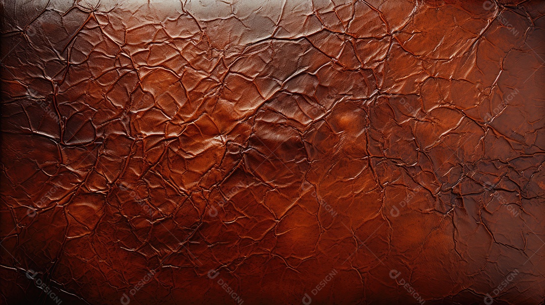 Textura de couro marrom