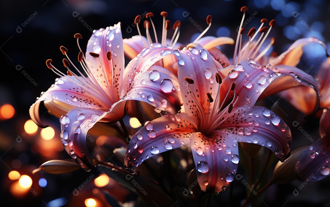 Flores de lírio lindas