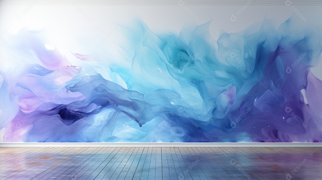 Fundo de pintura de arte aquarela