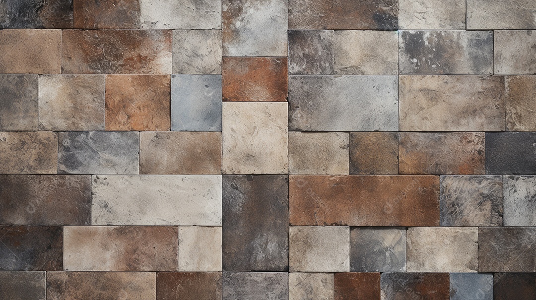 Textura fundo quadrado velho marrom cinza