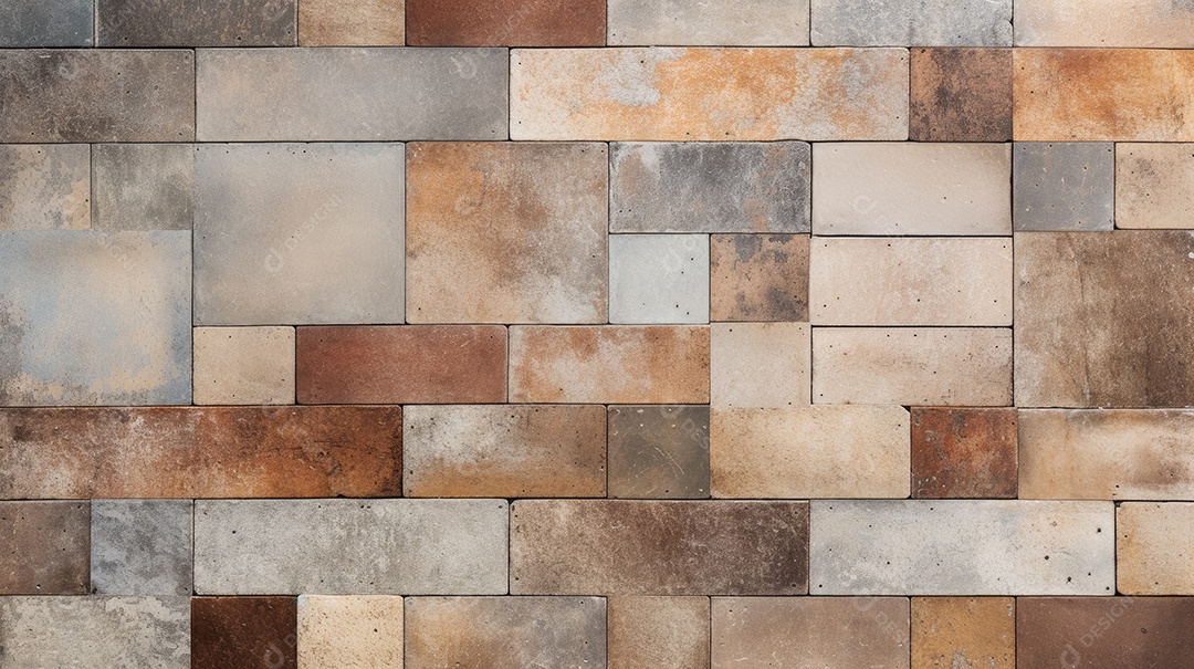 Textura fundo quadrado velho marrom cinza