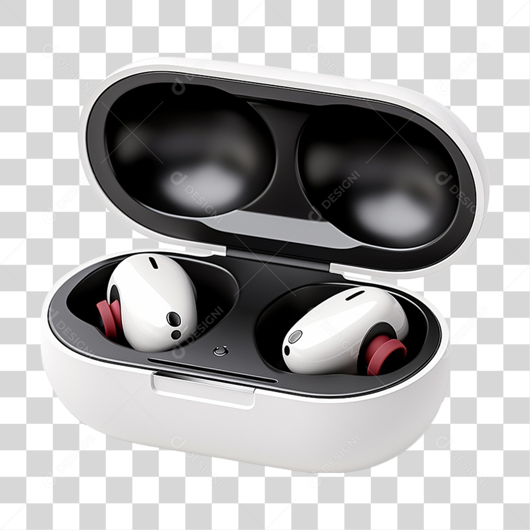 Fones de Ouvido sem Fio PNG Transparente