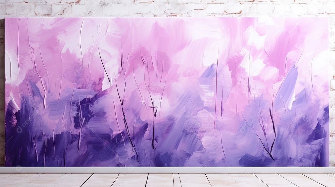 Pintura em guache desenhada à mão