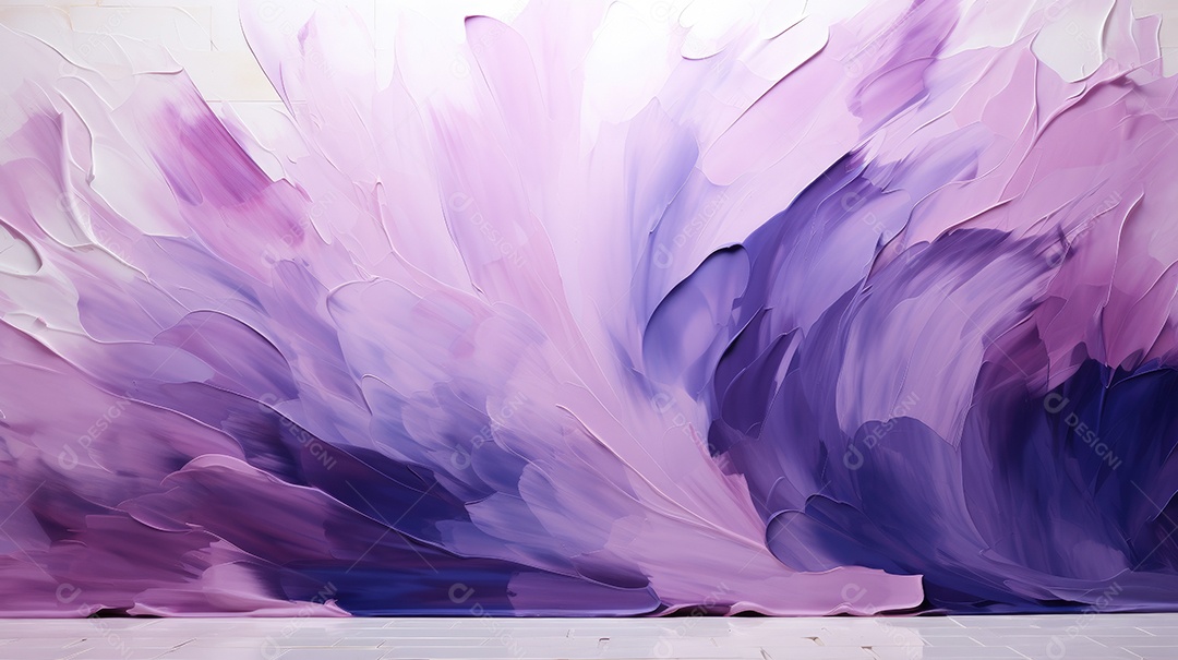 Pintura em guache desenhada à mão