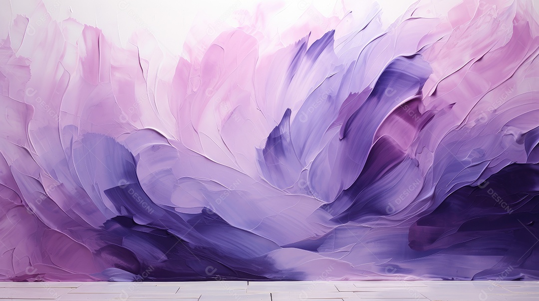 Pintura em guache desenhada à mão