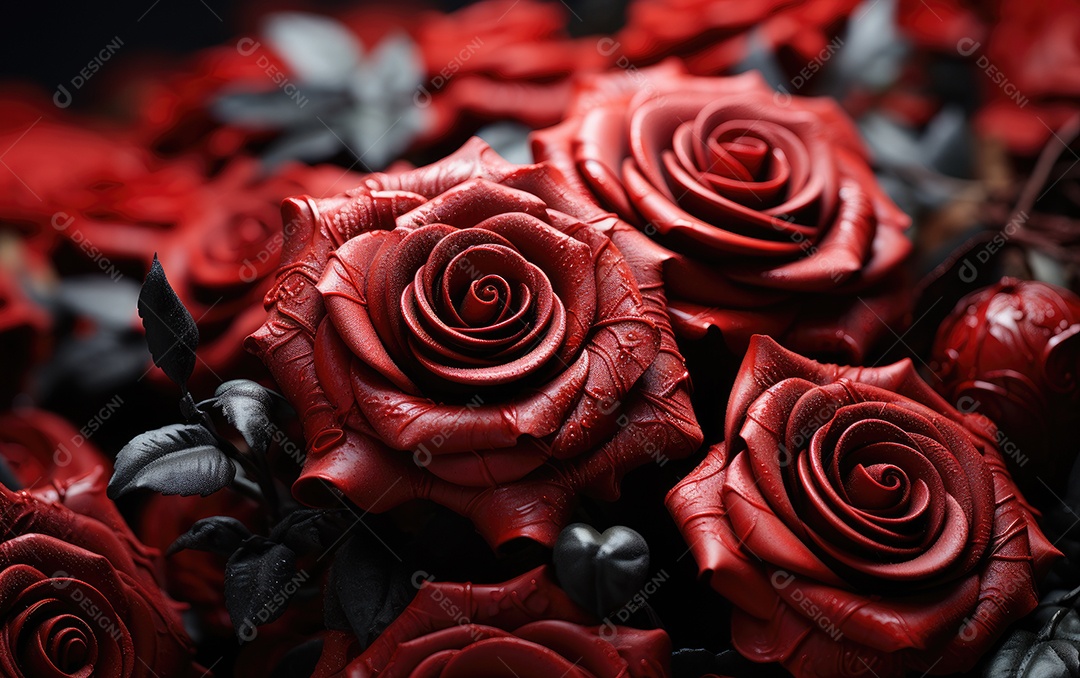 Fundo flores res rose