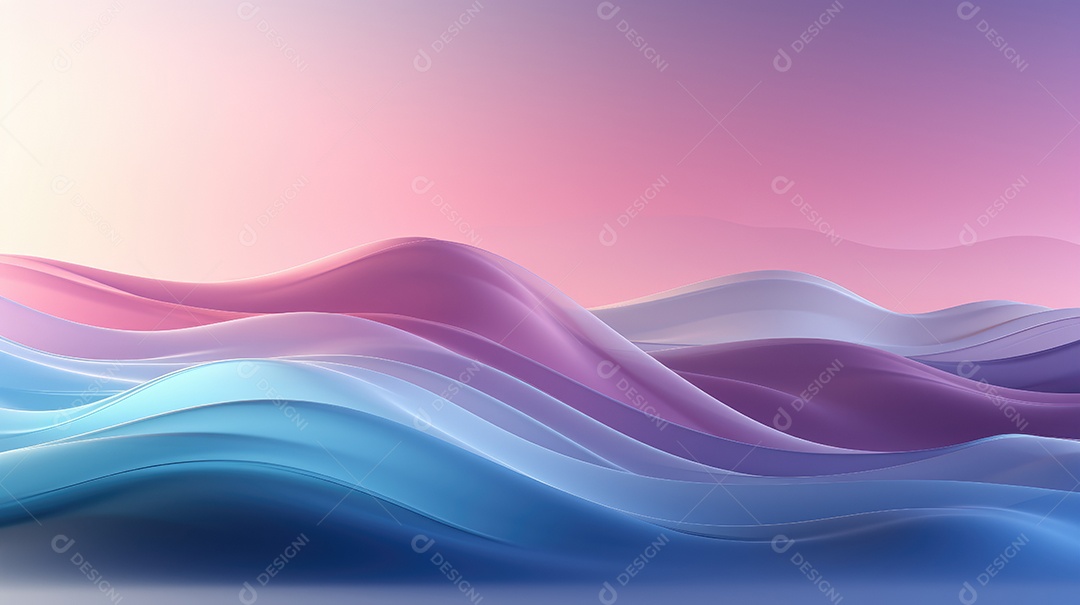 Fundo ondulado gradiente suave