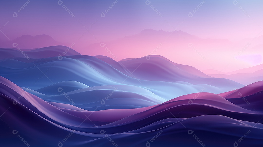 Fundo ondulado gradiente suave