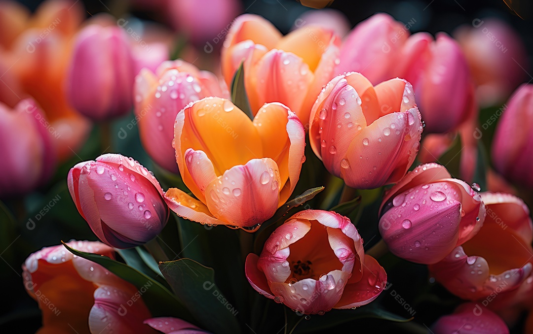 Flor de tulipa Primavera