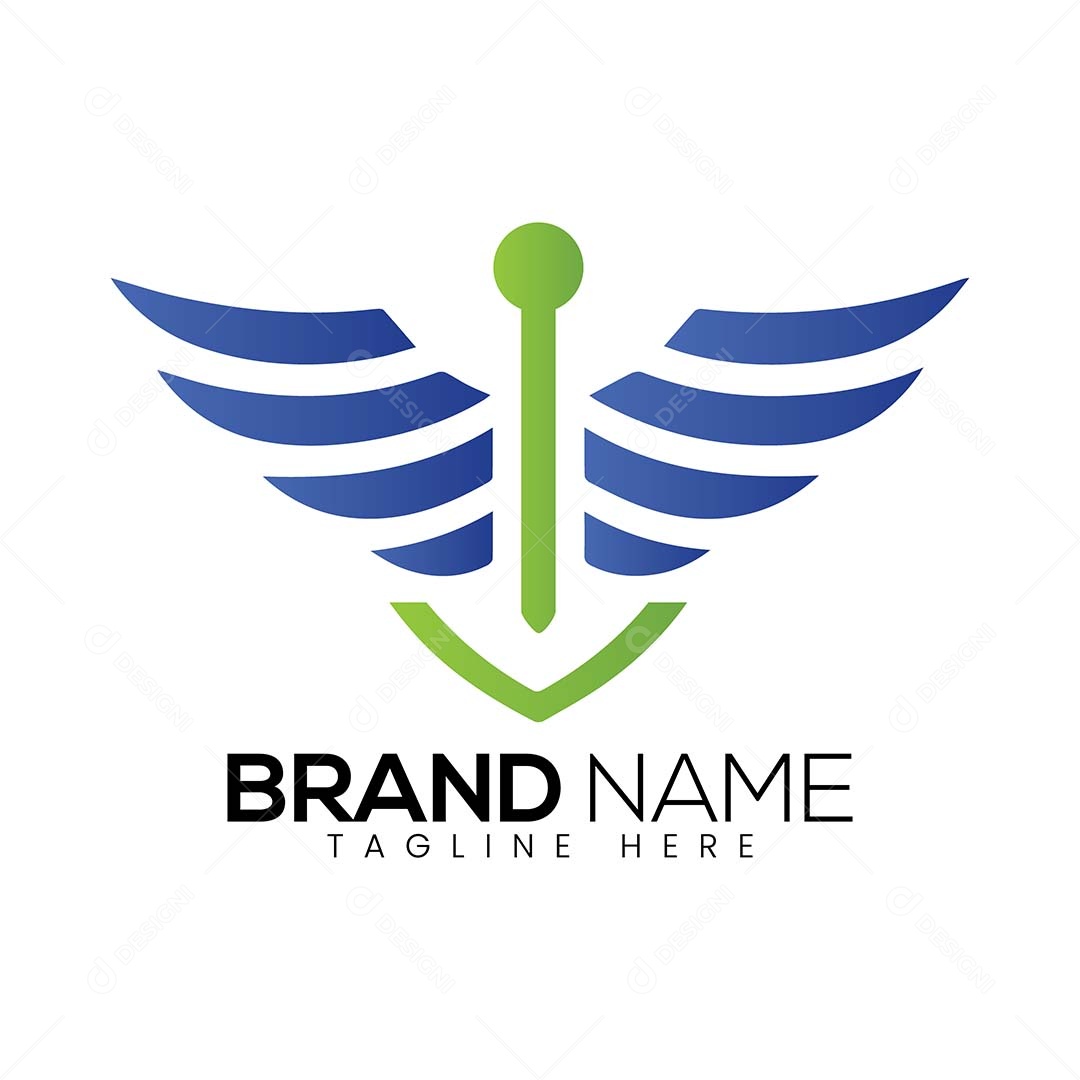 Modelo de Logo Ilustração Vetor EPS