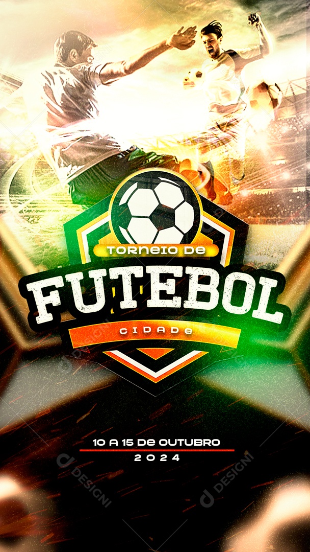 Story Brasão Torneio De Futebol 2024 Para Composição PSD