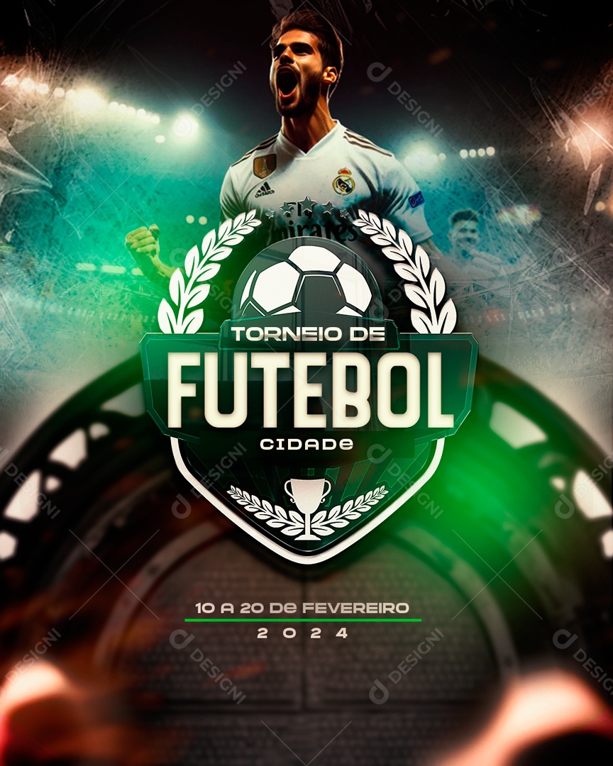 Story Brasão Torneio De Futebol 2024 Para Composição PSD