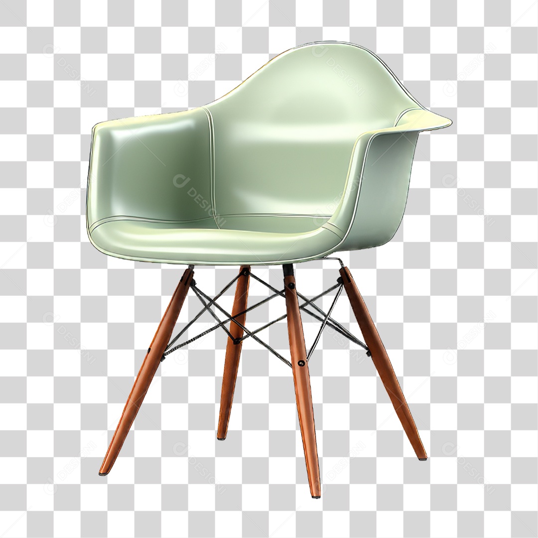 Cadeira de Plástico PNG Transparente