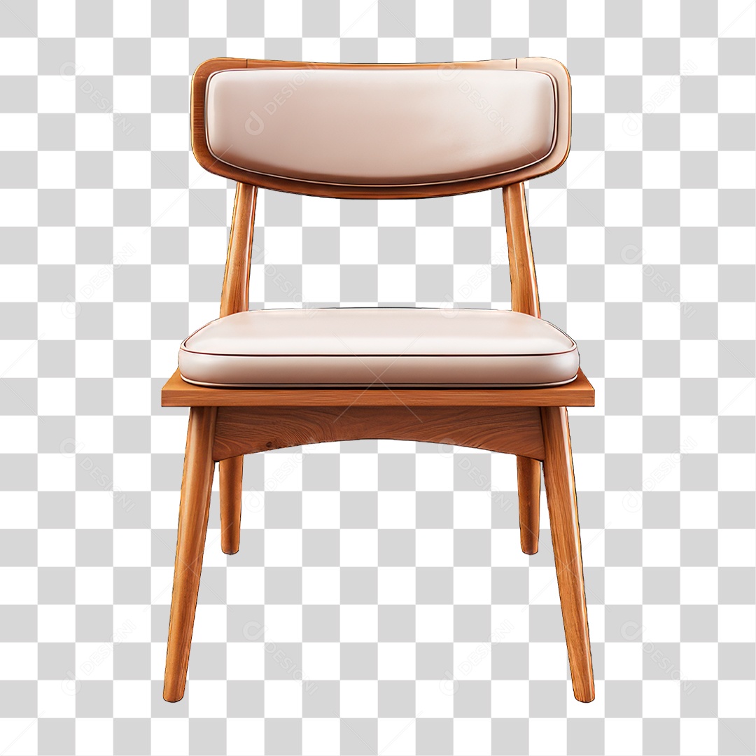 Cadeira de Madeira PNG Transparente