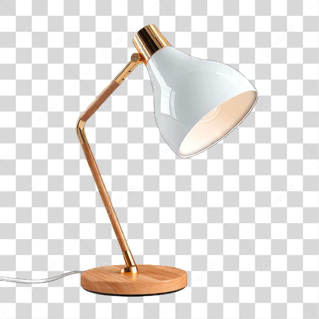 Abajur Branco PNG Transparente