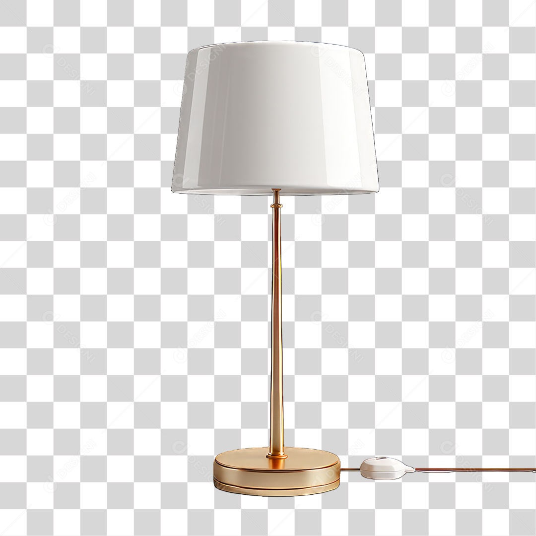 Abajur de Branco PNG Transparente