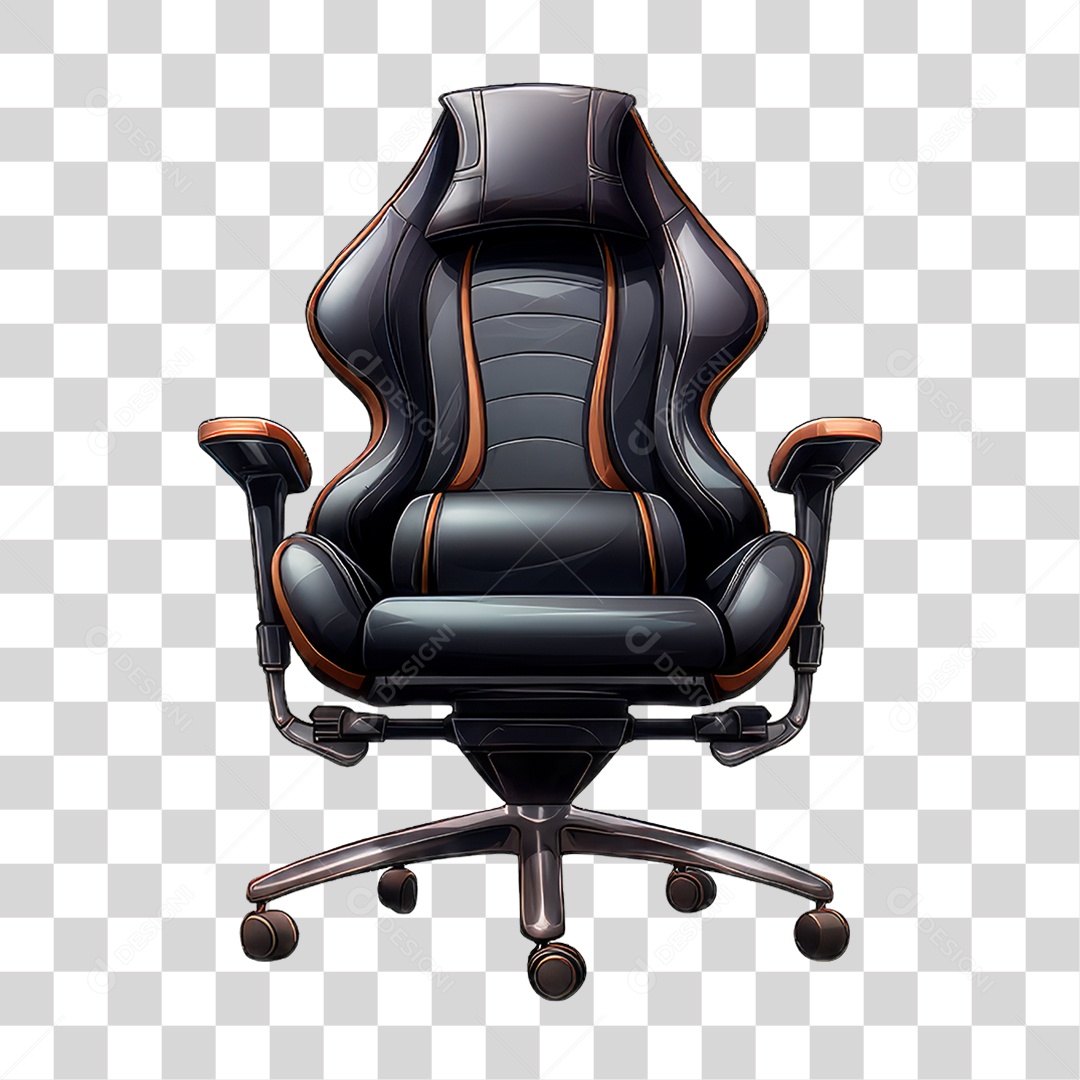 Cadeira de Escritório PNG Transparente