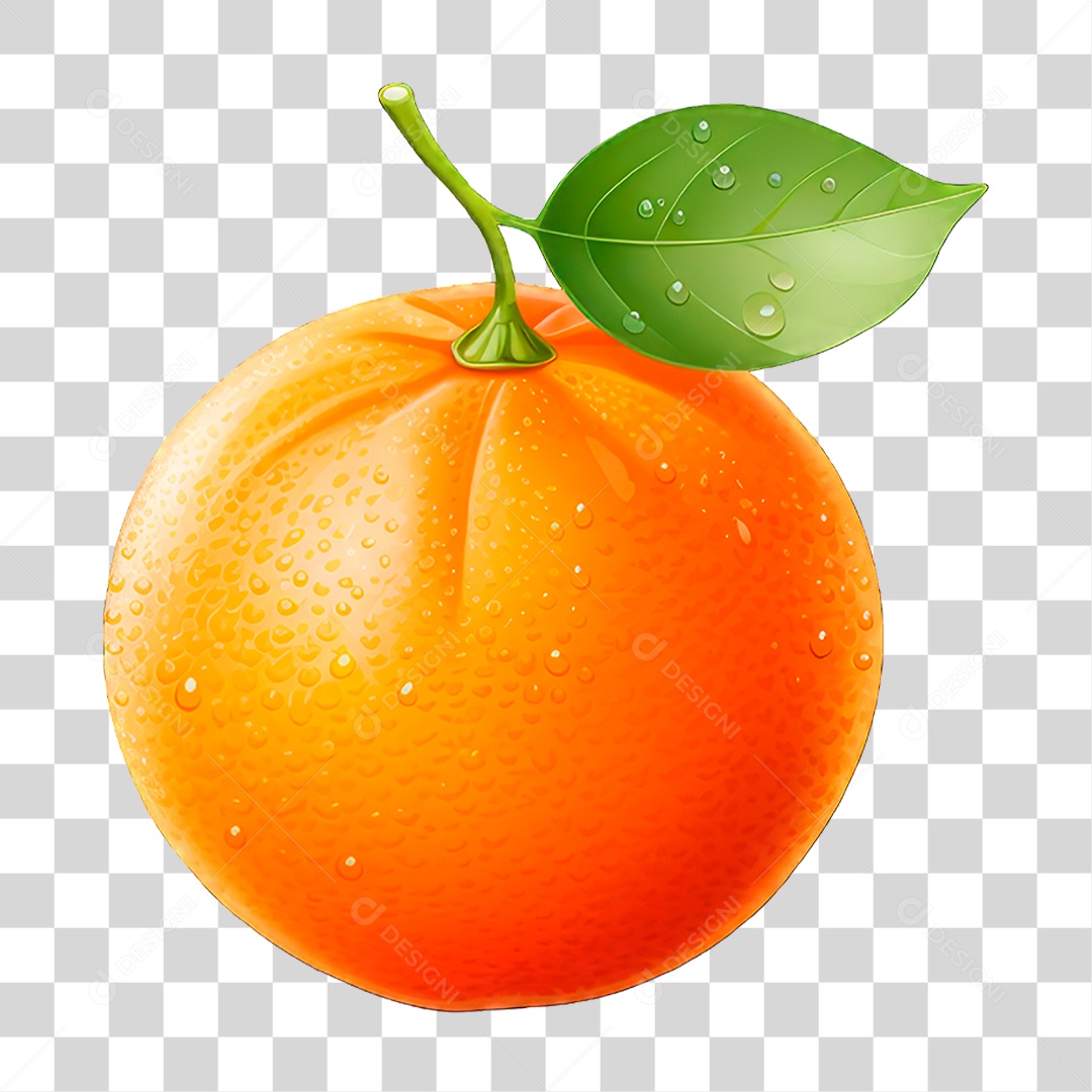 Fruta Laranja PNG Transparente