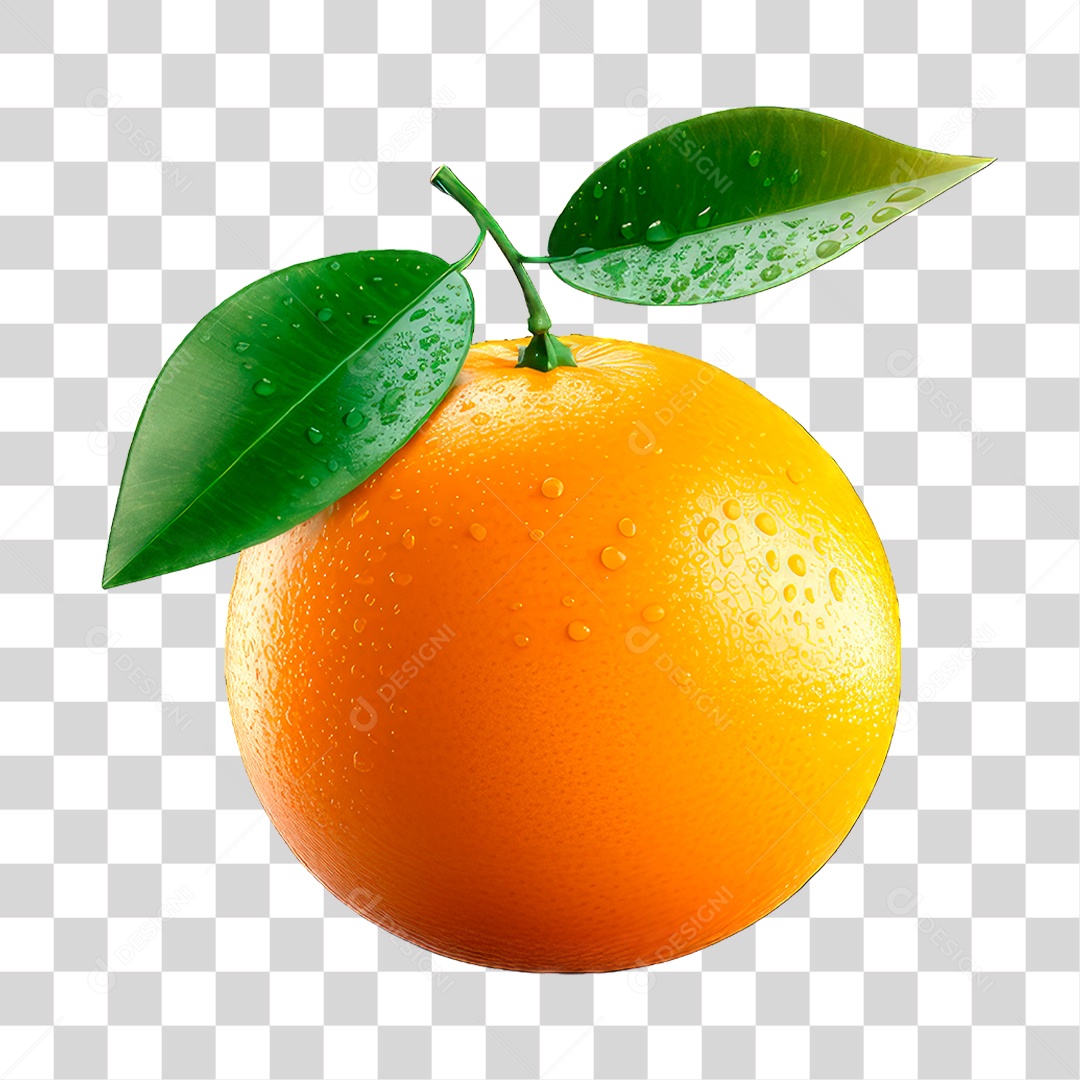 Fruta Laranja PNG Transparente