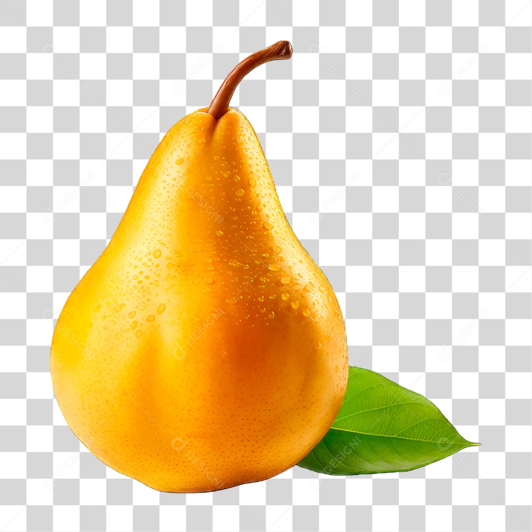 Pera Madura PNG Transparente