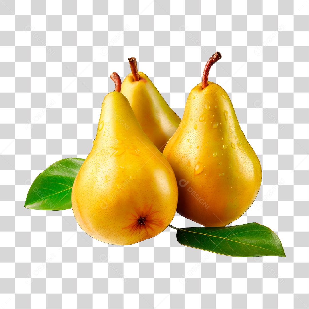 Peras Madura PNG Transparente