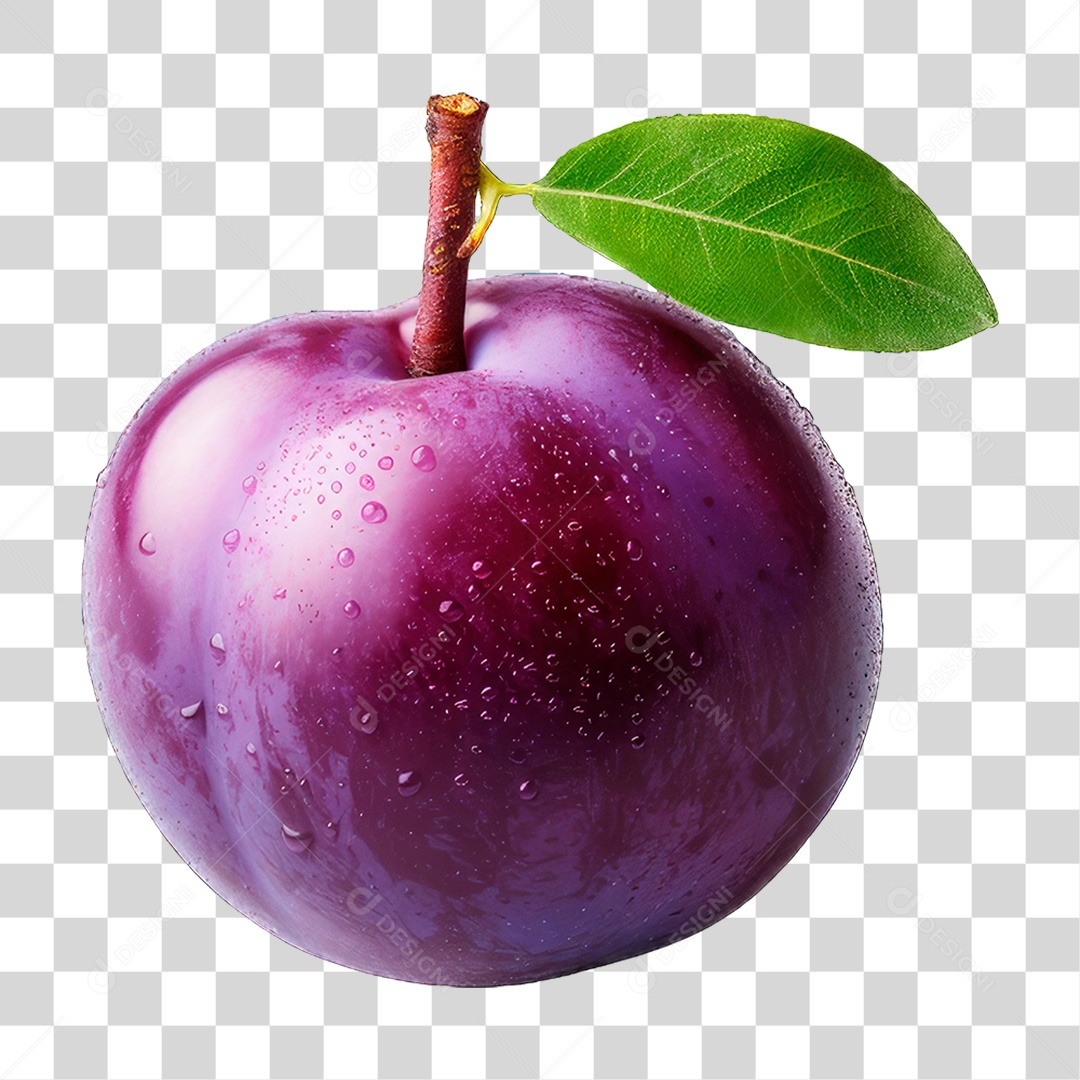 Fruta Ameixa PNG Transparente