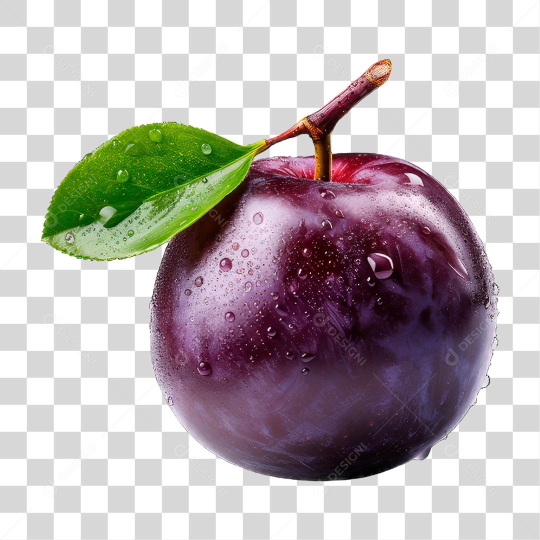 Fruta Ameixa PNG Transparente