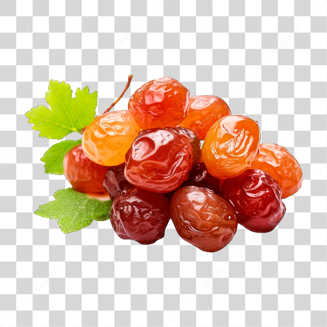 Uva Passa PNG Transparente
