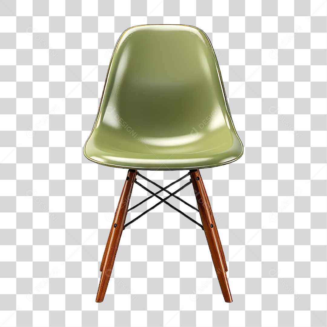 Cadeira de Plástico PNG Transparente