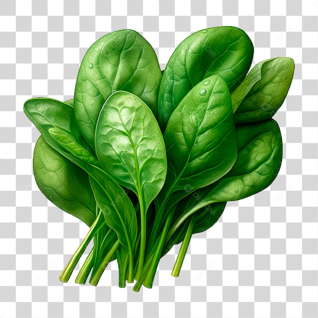 Maço de Espinafre PNG Transparente