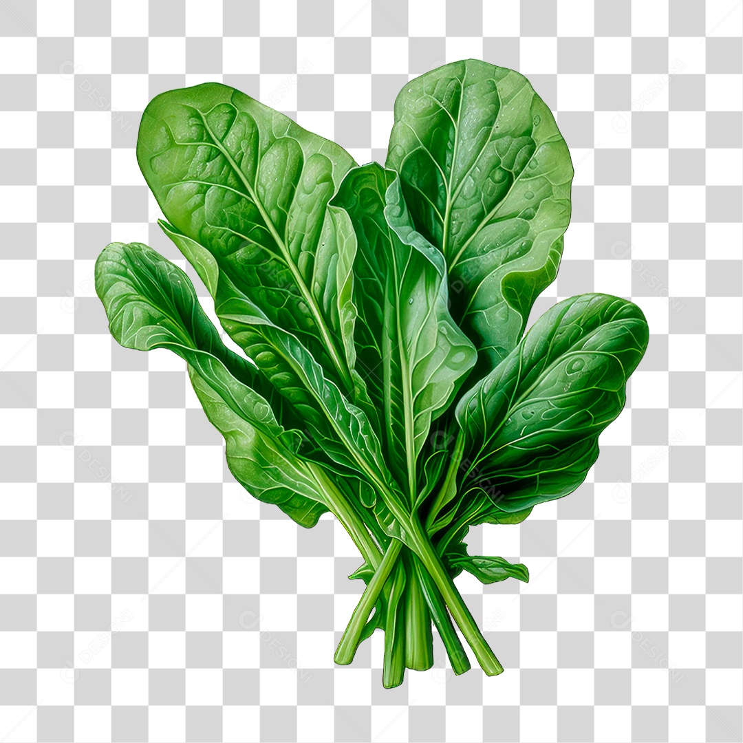 Maço de Espinafre PNG Transparente