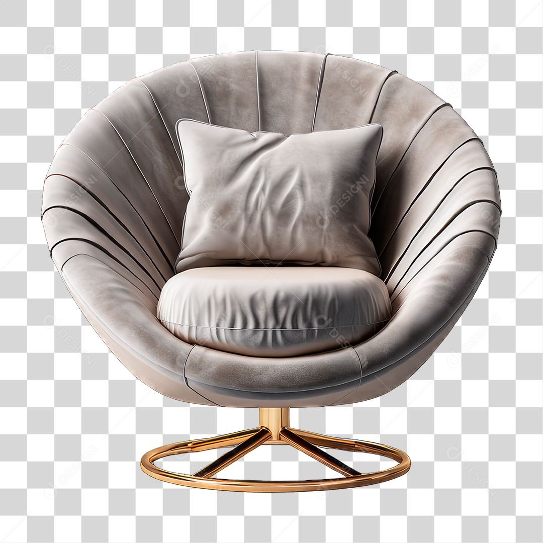 Poltrona Giratória PNG Transparente