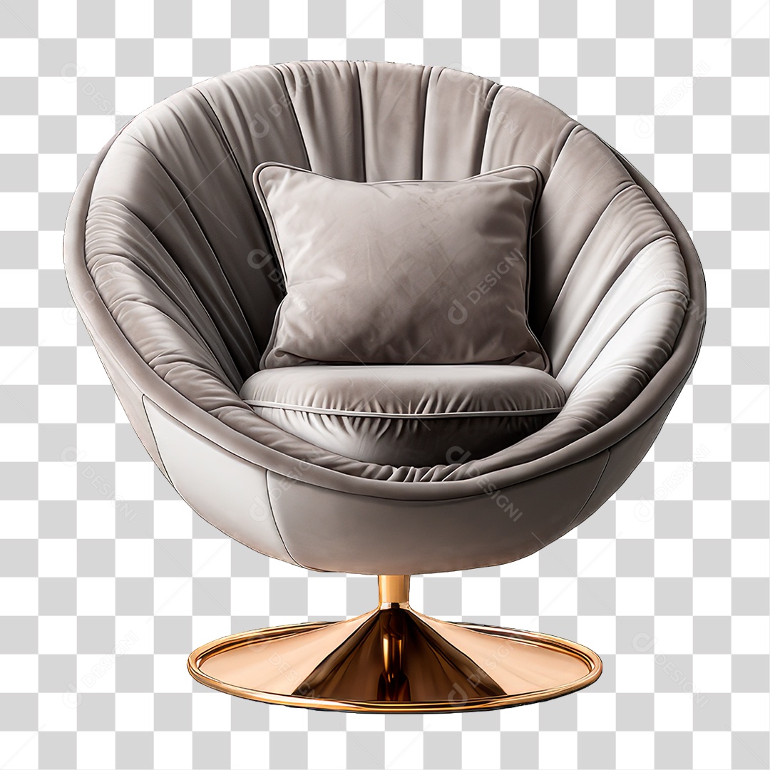 Poltrona Giratória PNG Transparente