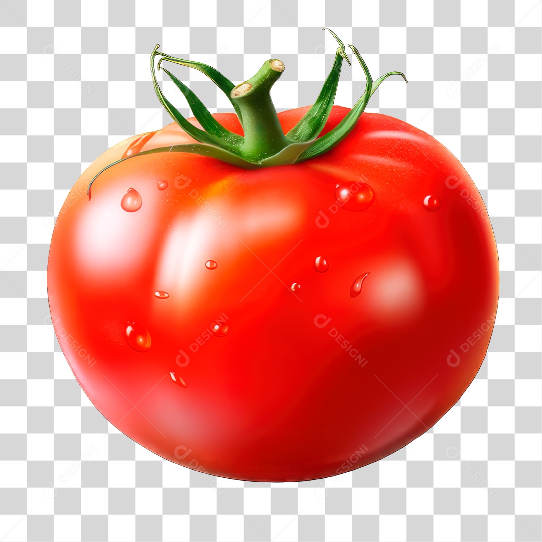Tomate Maduro PNG Transparente