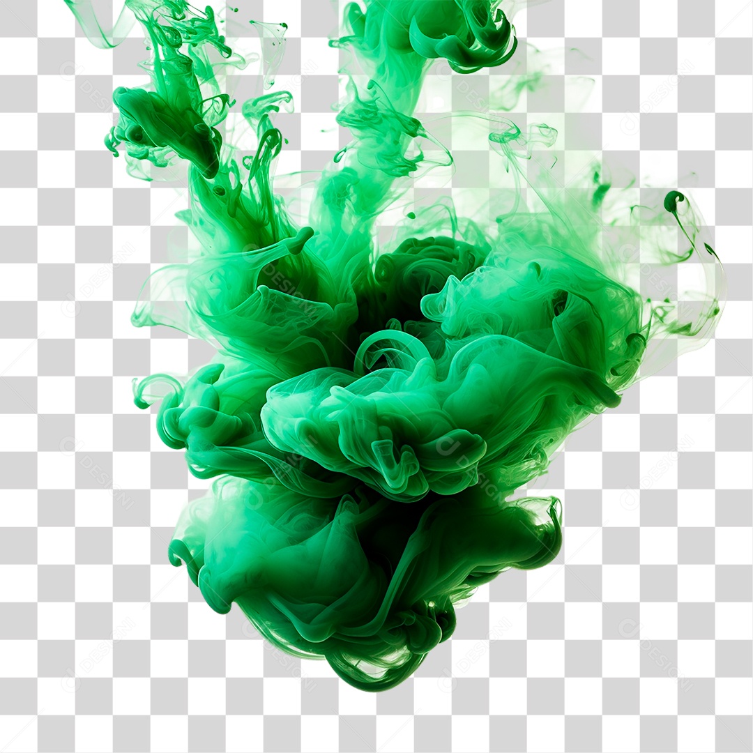 Green Smoke Transparent PNG