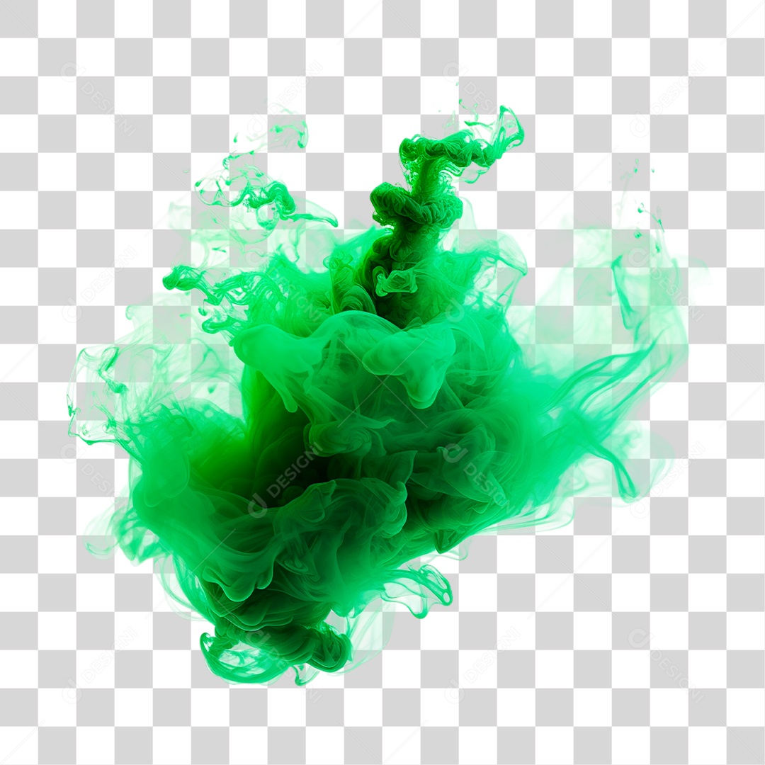 Green Smoke Transparent PNG