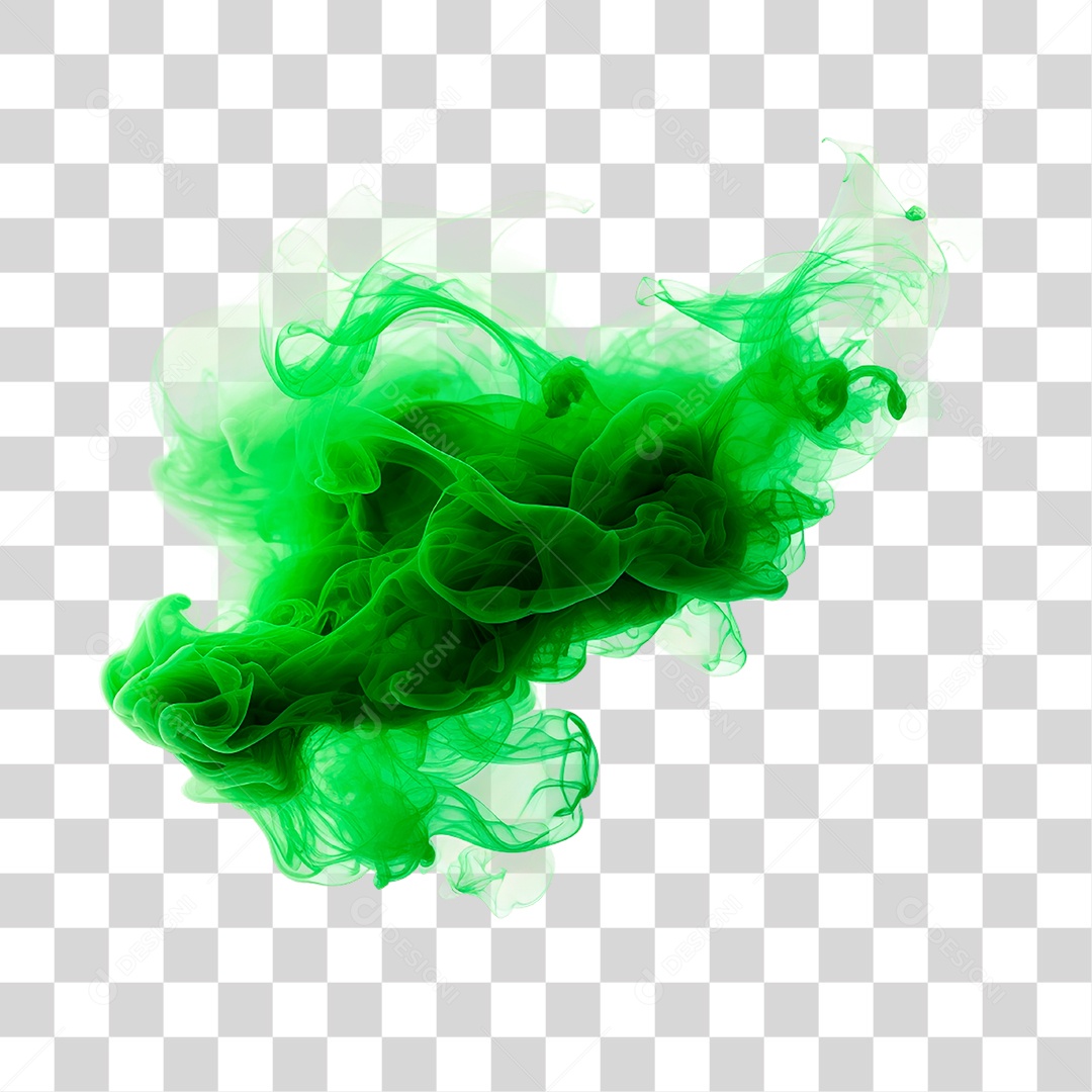 Green Smoke Transparent PNG