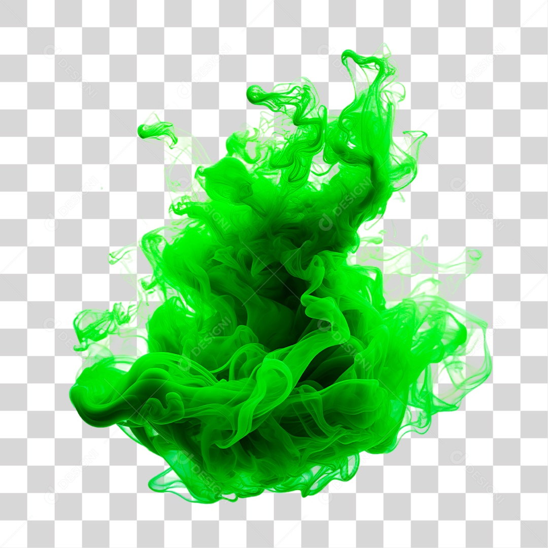 Green Smoke Transparent PNG
