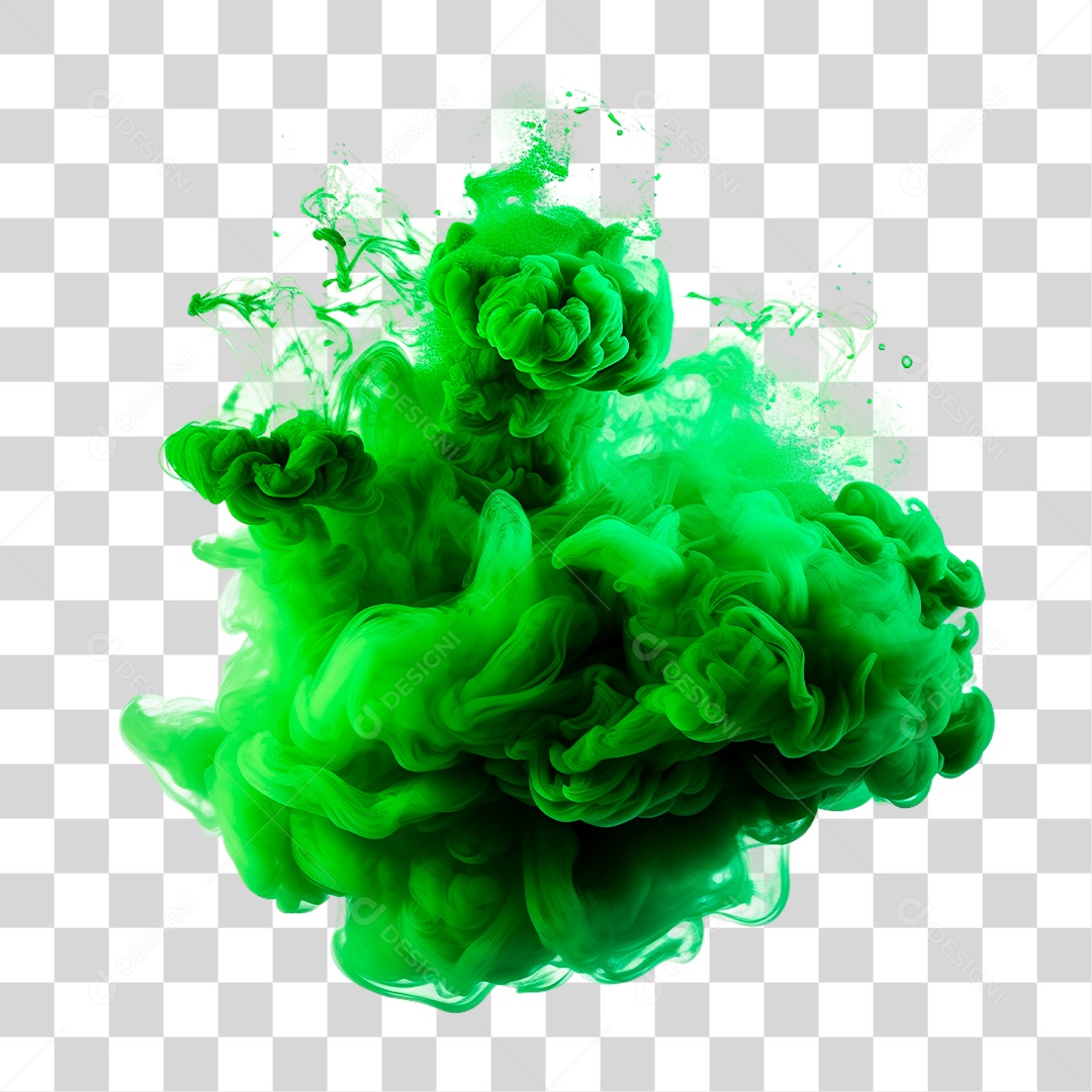 Green Smoke Transparent PNG