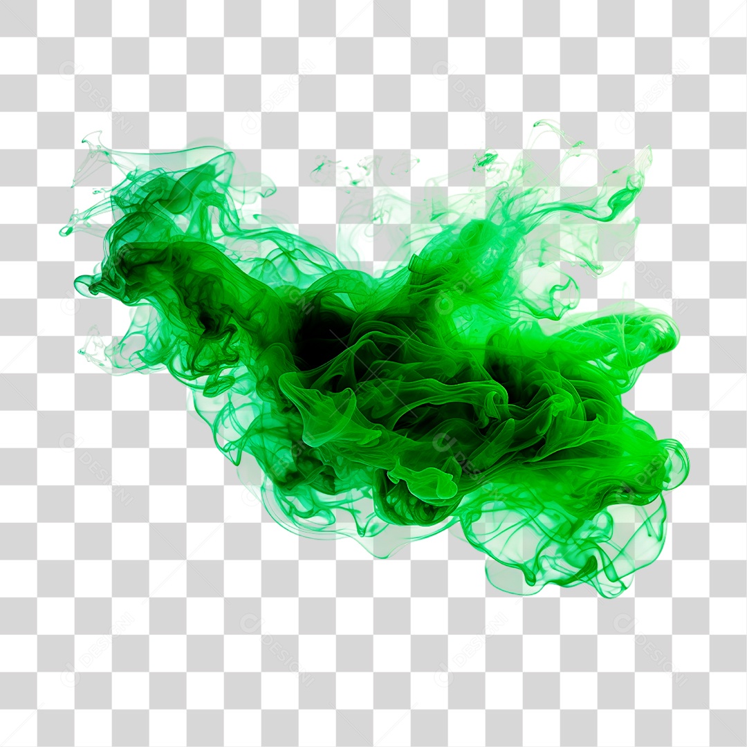 Green Smoke Transparent PNG