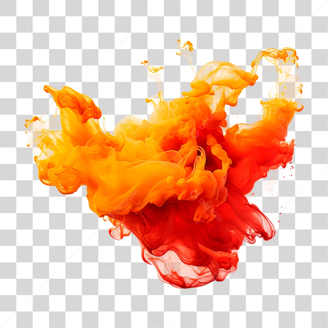 Fumaça Colorida PNG Transparente