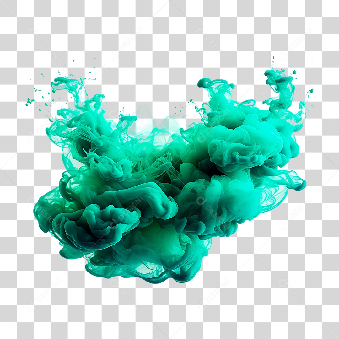 Green Smoke Transparent PNG