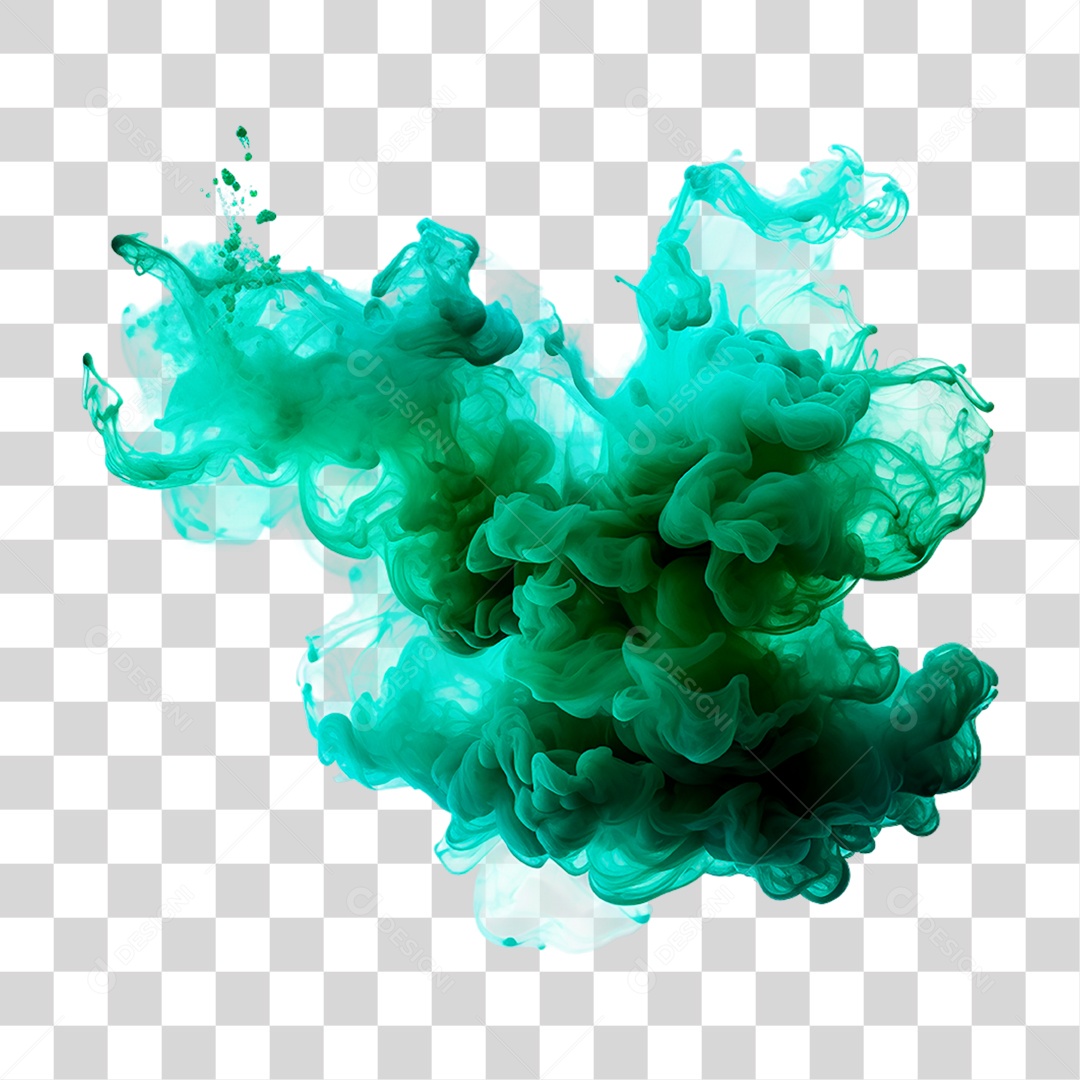 Green Smoke Transparent PNG