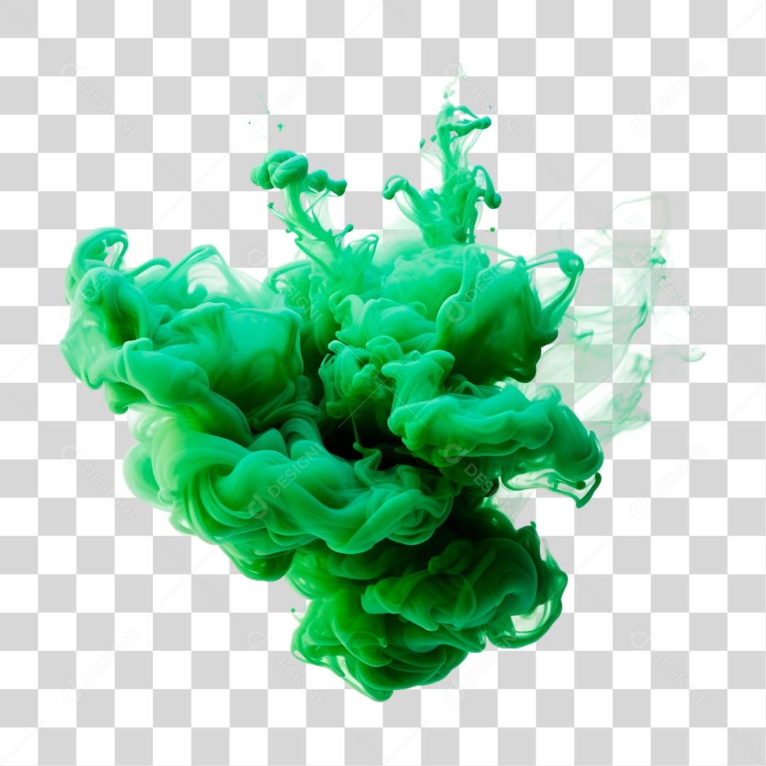 Green Smoke Transparent PNG