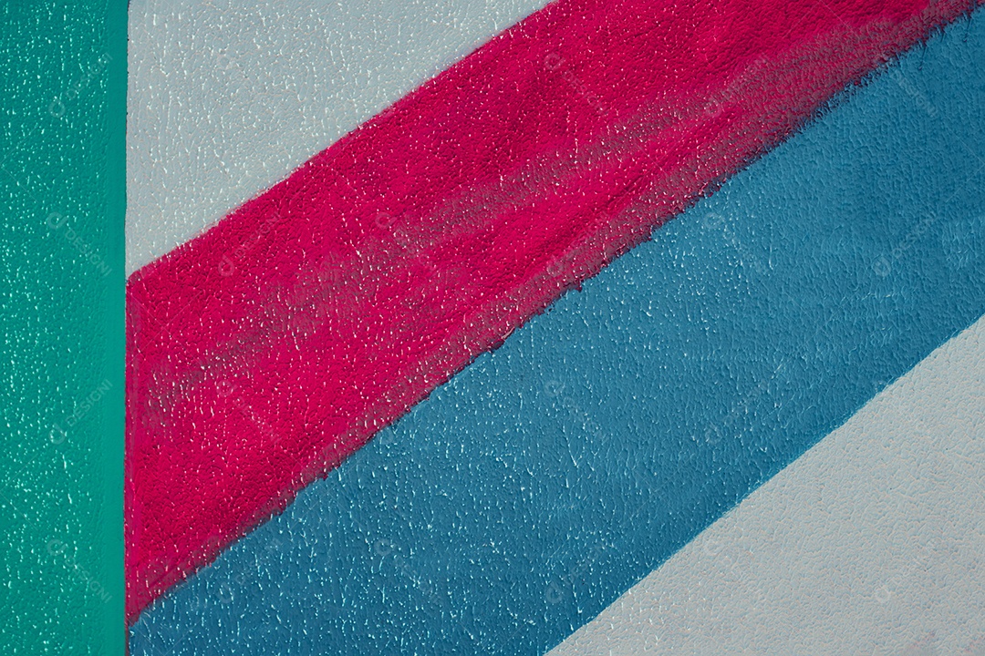 Fundo de textura de linhas coloridas de parede